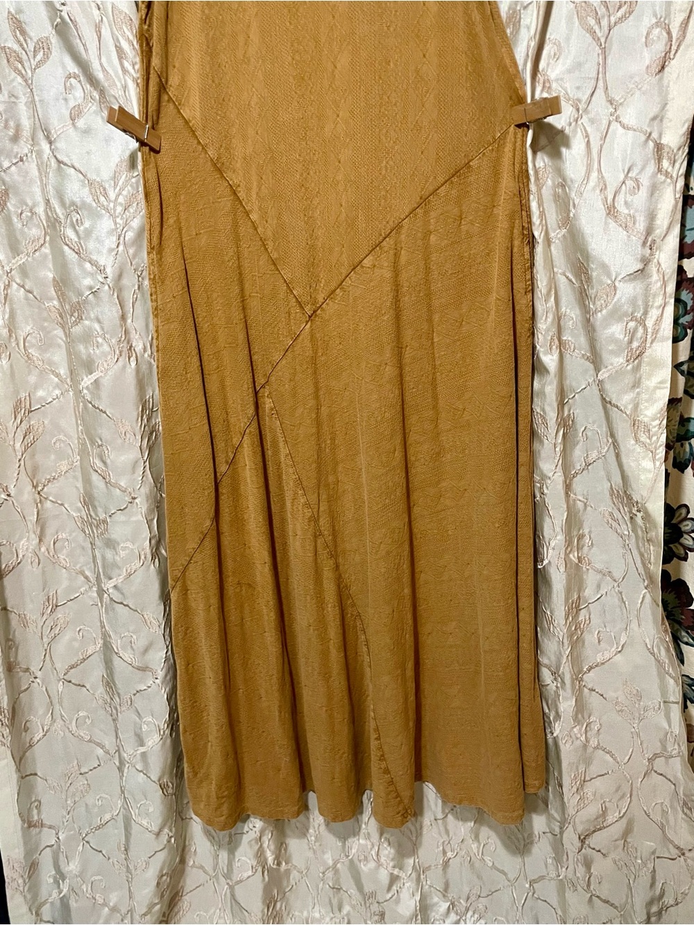 Soft Surroundings Cotton Maxi Dress Siena color Size Medium - Picture 3 of 9